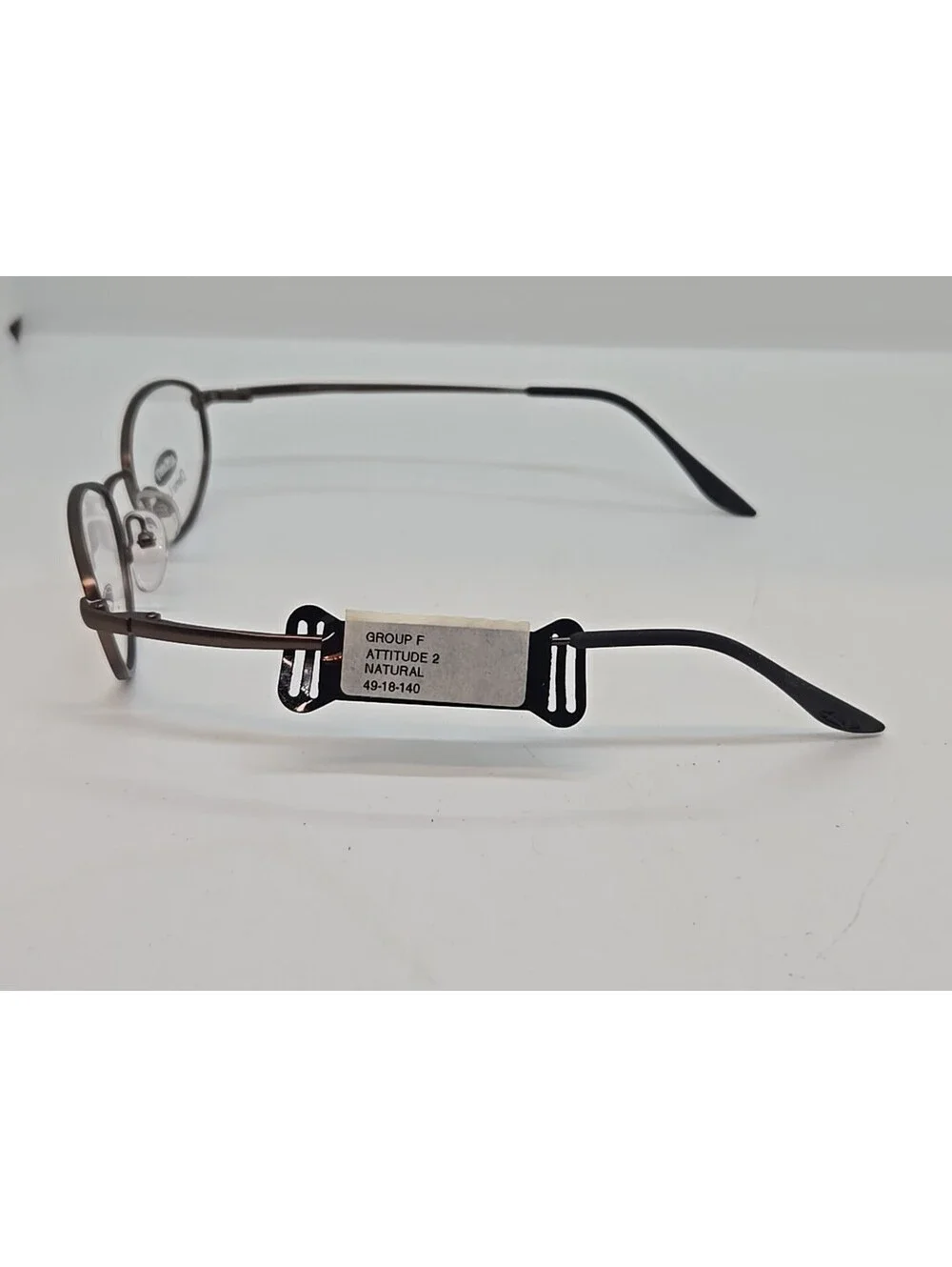 AO Safety Z87-2 Safety Eyeglasses ATTITUDE 2 w/ Spring Hinges - Copper 49/18/140